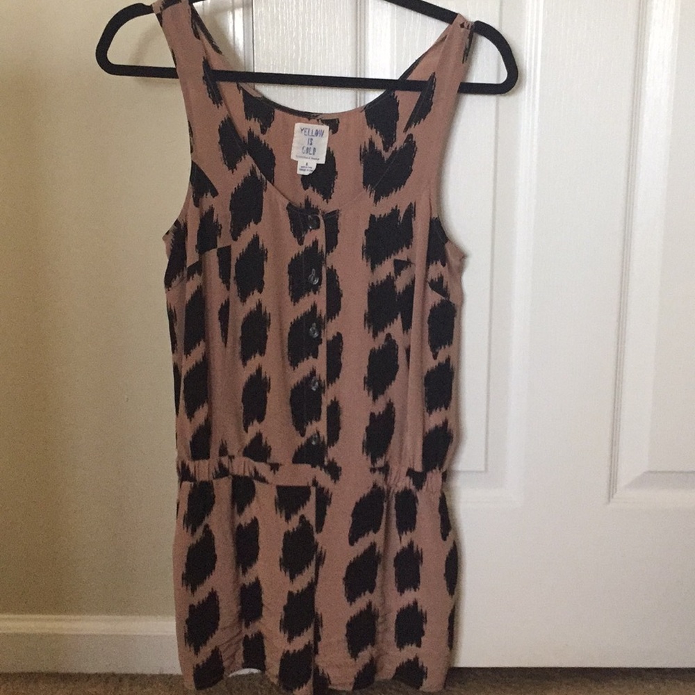 Urban Outfitters Cheetah Print Romper